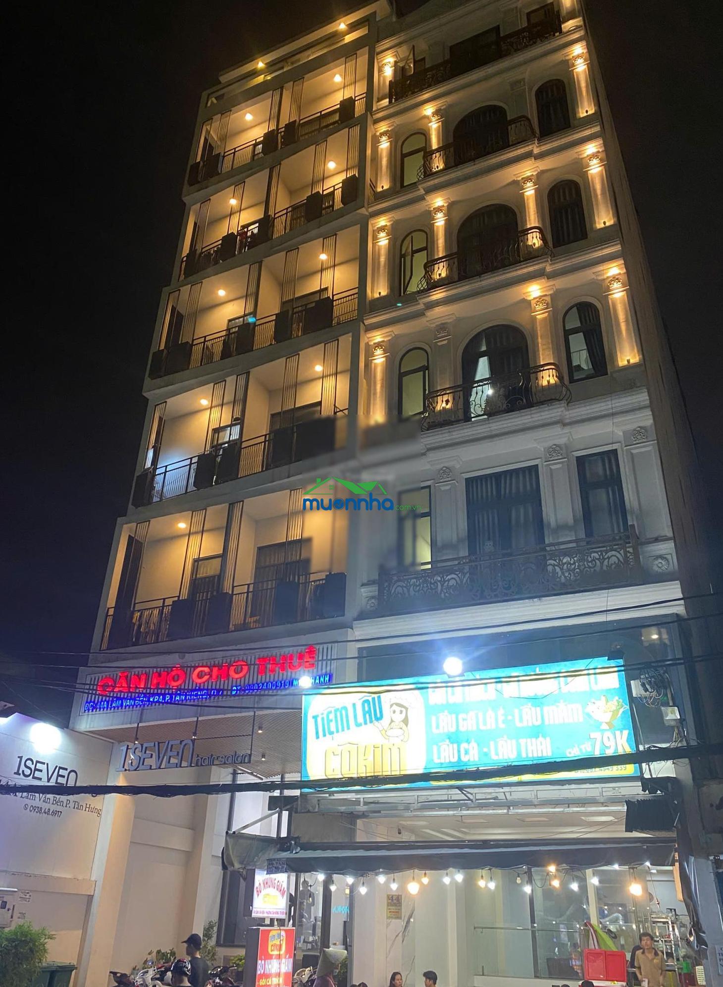Bán nhà hoàng hoa thám, dt : 8mx25m, cn : 180m2, kc : hầm + 5 tầng- tn : 180tr/th - giá : 35 tỉ. - 2