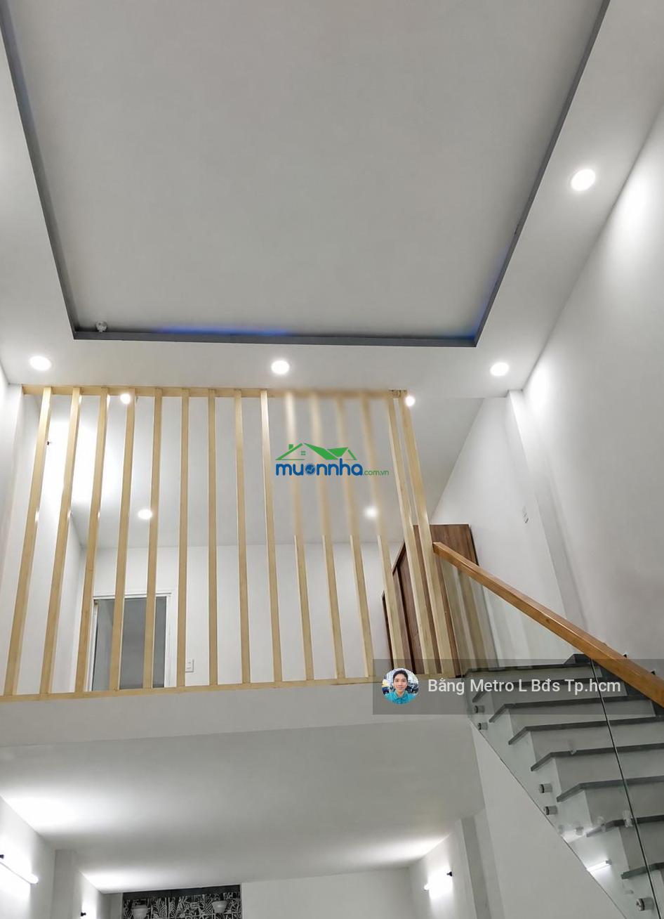 Nhà đẹp lung linh. ô tô đậu cửa 58m2 ngang 4 mét, trần thị năm q.12, 4.49 tỷ tl - 2