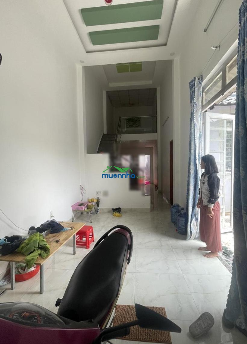 Bán nhà trệt lửng, 6x14m=85m2, đường huỳnh thị mài, sổ riêng, hoàn công, 3pn