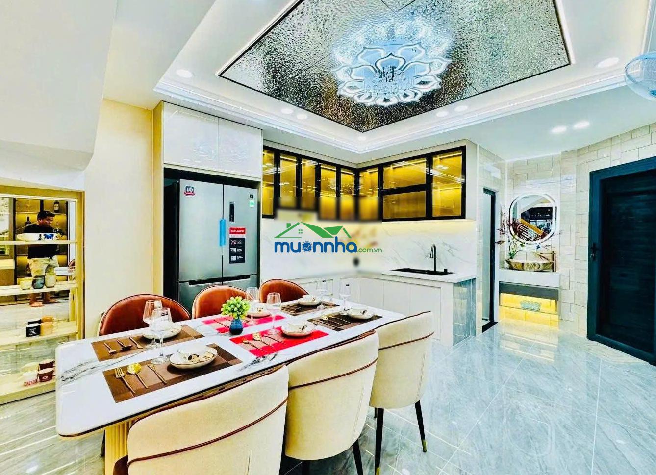 Bán nhà hẻm xe hơi 10m trần hưng đạo - an bình quận 5, dt: 7.6x12m, 3 lầu st thang máy, giá 19 tỷ