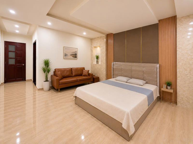Khai trương căn hộ mới phan văn trị – phòng rộng – cửa sổ lớn nhiều ánh sáng – gần chợ bà chiểu - gần đh văn lang - 2