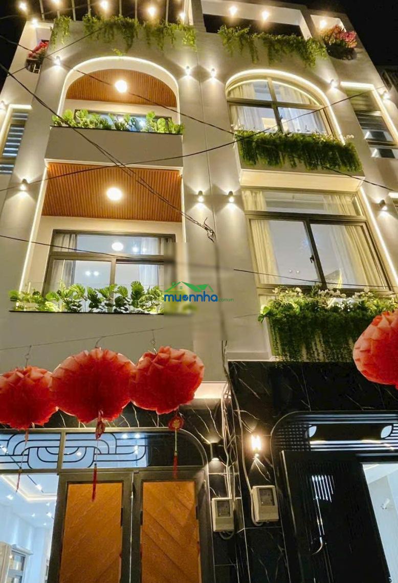 Giảm sâu 800 triệu bán nhà xây mới hẻm 5m đường tú mỡ, p. 7, 4.5 x 13m nh 8m giá 7.95 tỷ tl - 4
