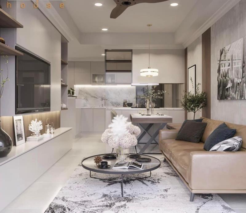 Cc botanica premier - căn 2pn 70m2 full nt nhà đẹp, view đông ngắm công viên gia định - 2