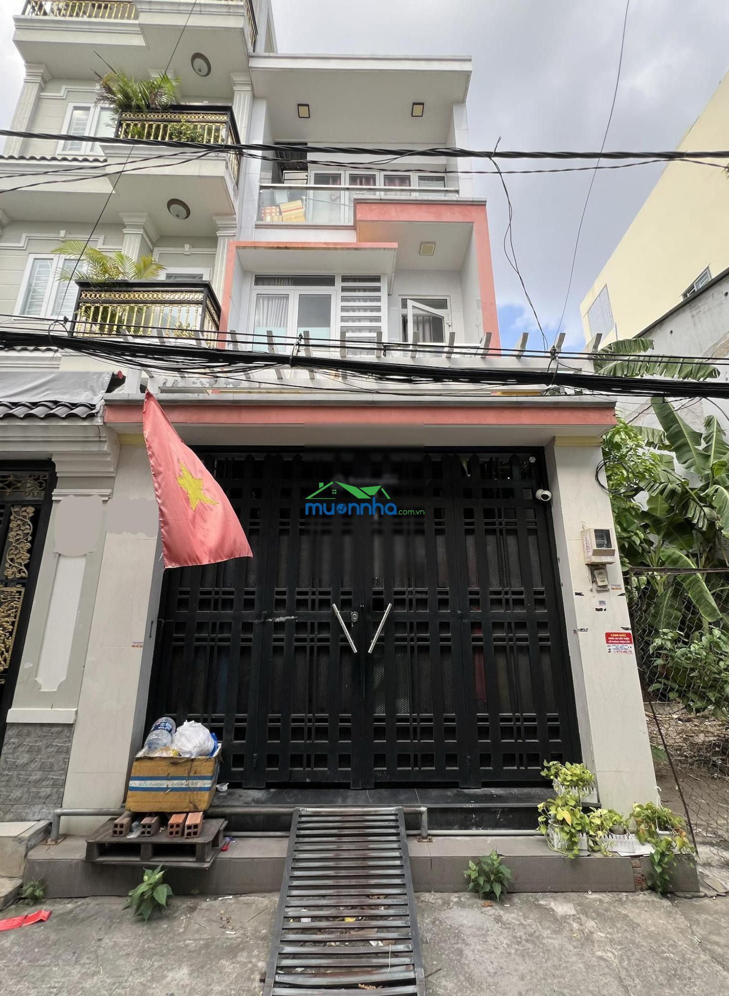 9 tỷ 9 - hẻm 861 - trần xuân soạn - 4 tầng - 4x15m - hẻm xe hơi - 15 triệu/tháng (xem video) - 3