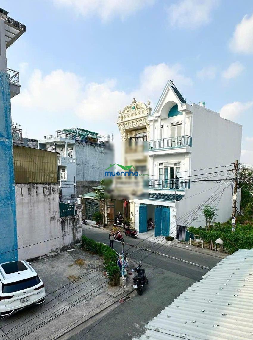 Bán gấp nhà góc 2 mặt tiền nguyễn thị sáu phan văn hớn vào,xã bà điểm giá 6,5tỷ 6,5m x 16m, 3 tầng, - 3