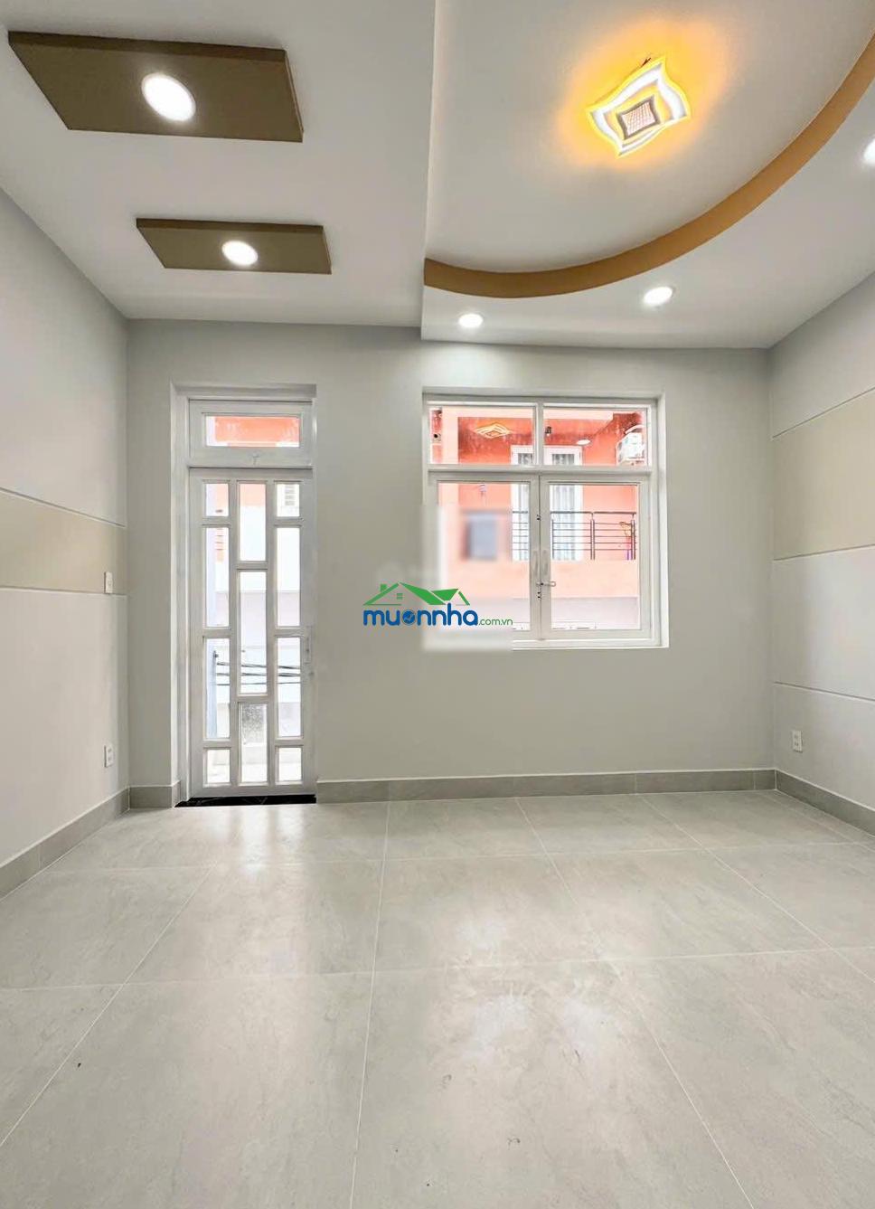 Bán gấp nhà mới đẹp mai xuân thưởng - trung tâm quận 6 - dt 4,5x12m, 4 tầng.