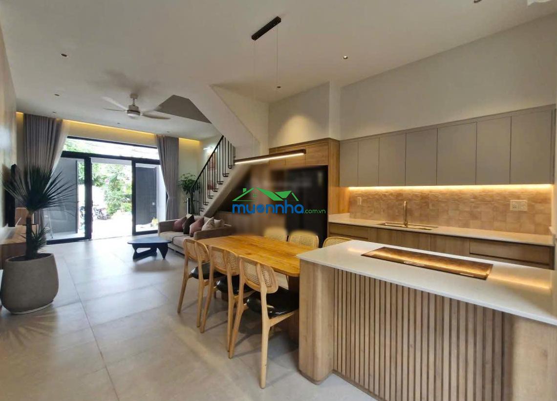 Nhà 3 tầng mới tinh. ngang hơn 5m rộng rãi. tặng full nội thất cao cấp. cách vòng xoay an phú 100m - 2