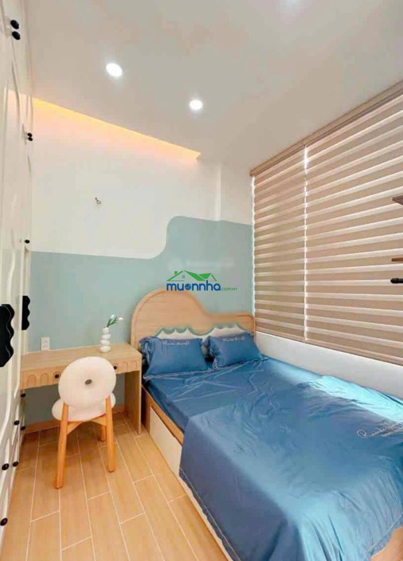 Giáp bình thạnh - quận 1 - tiện đi sân bay - 3 phòng ngủ rộng - hẻm 4m - 4