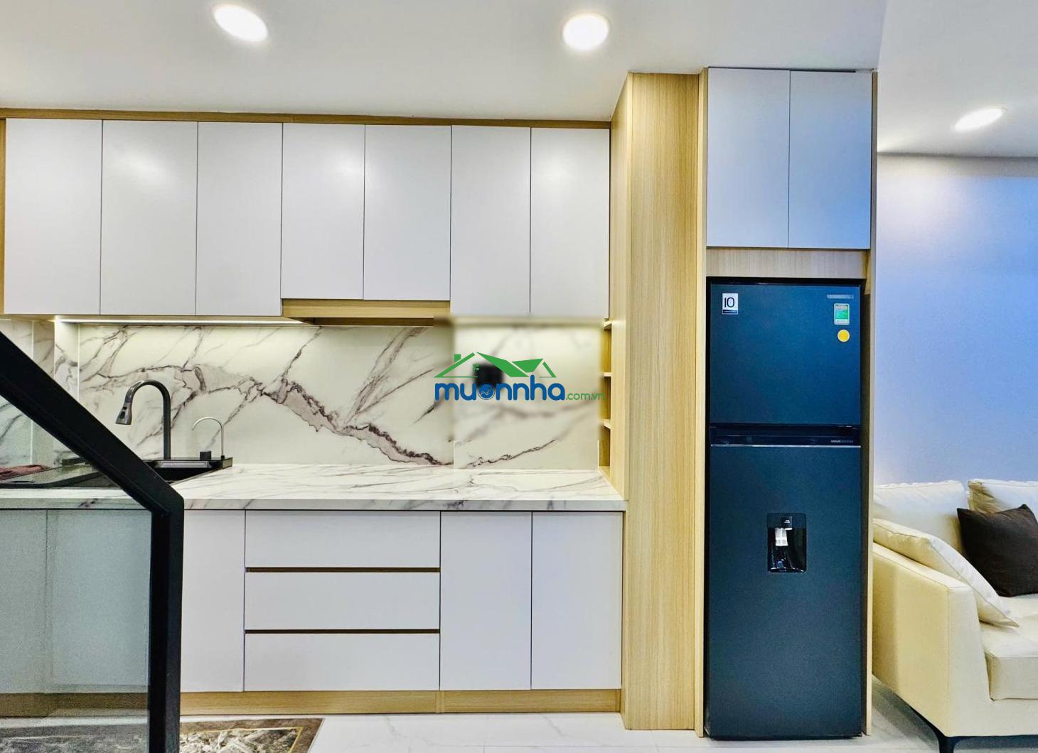 Nhà 4 tầng - lê văn duyệt ( đinh tiên hoàng cũ ) -p.gia định dt hiện trạng : 3,5 x 8,5m -29m2 - 4