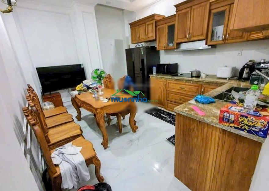 Nhà đẹp 4 tầng - hẻm xe hơi thông 1 trục - gần mặt tiền - dt 4m x 15m - chỉ hơn 7 tỷ. - 4