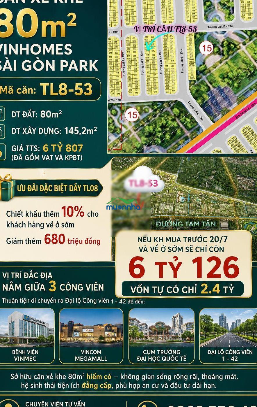 Nhà phố liền kề vinhomes sài gòn park - 3