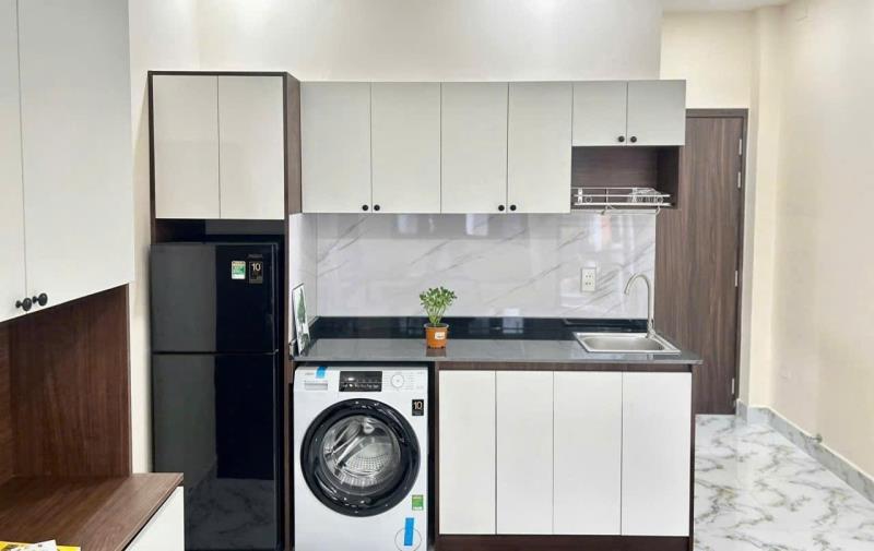 Cho thuê căn hộ ban công nguyễn văn thương – máy giặt riêng, nhiều ánh sáng tự nhiên, gần đh hutech - 2