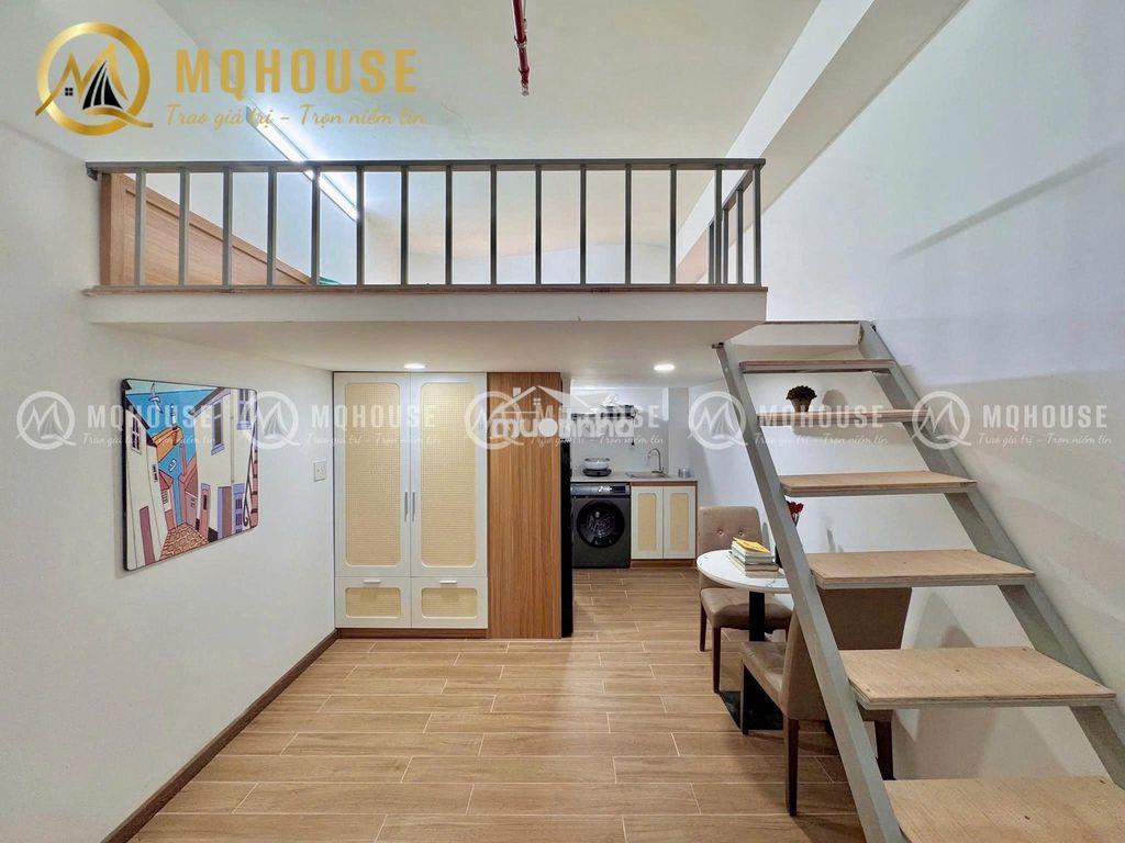 Cho thuê phòng emart phan văn trị gò vấp_duplex_cửa sổ trời_thang máy - 4