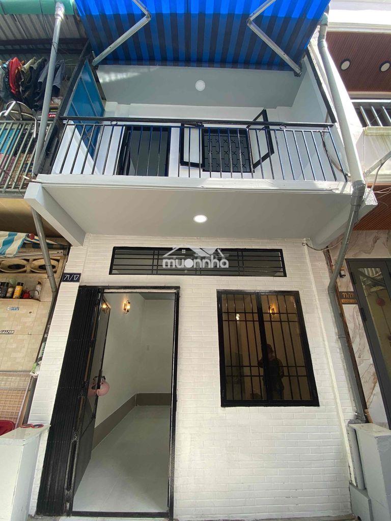 Nhà hẻm 1/ đường trân phú, q5, dt 3,5x7m, 3 tầng, hẻm 3m, sổ hoàn công