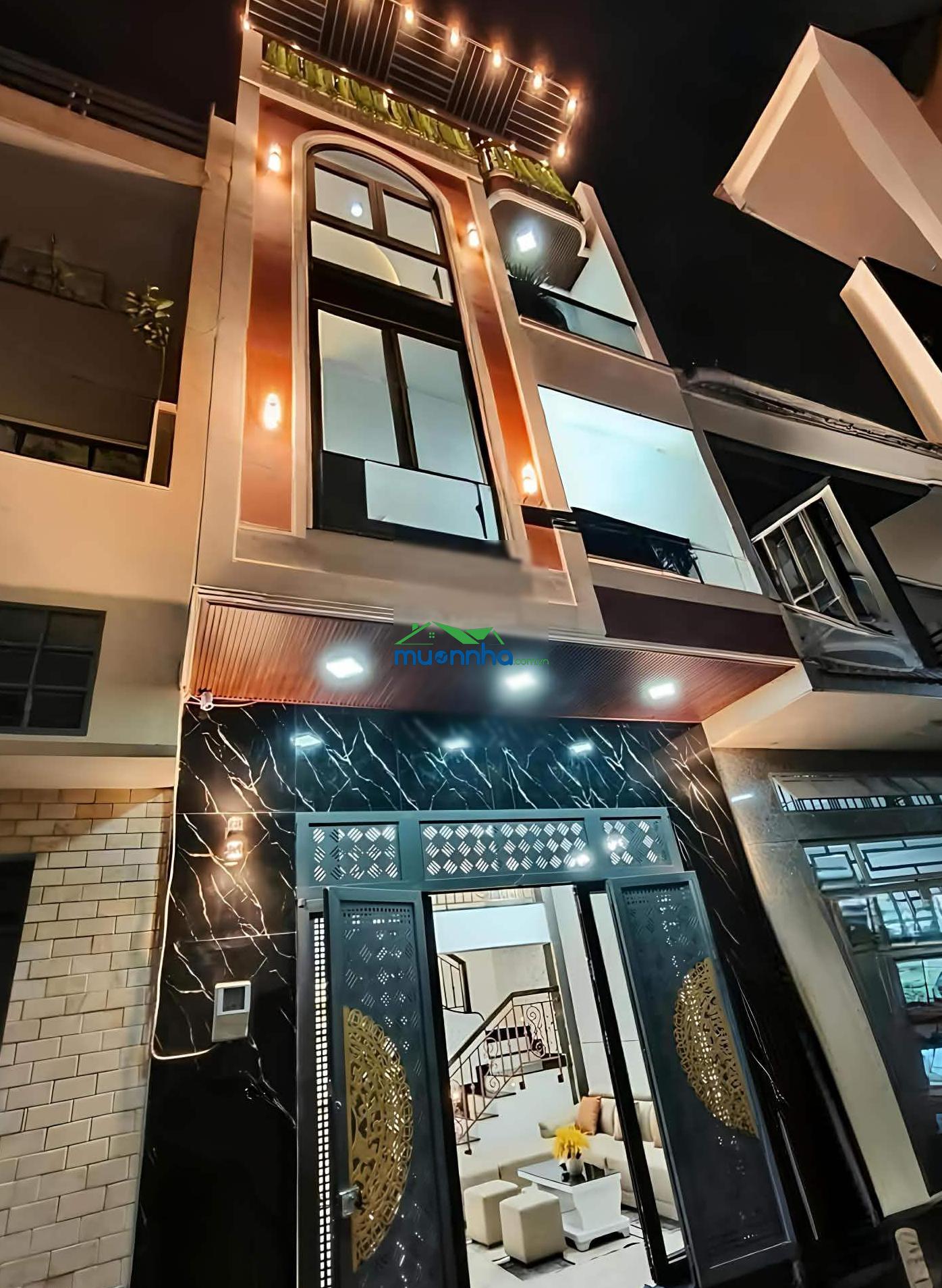 Hẻm xe hơi - 3 tầng mới btct - full nội thất - 5m x 10m - phan huy ích - p.15 - tân bình - 7.6 tỷ. - 3