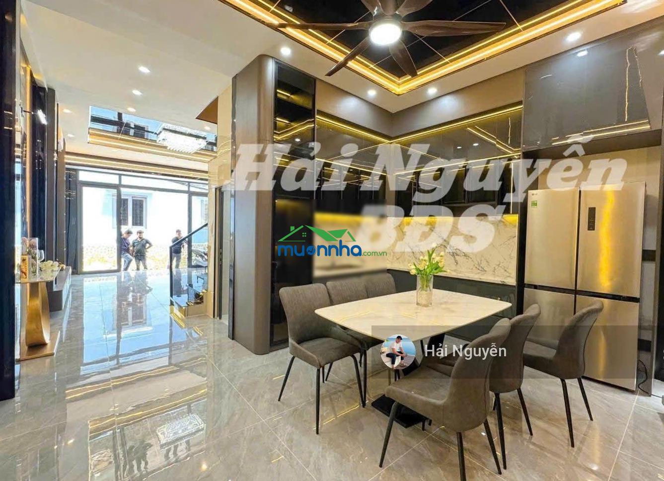 Nhà đẹp 3 tầng huỳnh tấn phát q7 - 5m x 12m - 6 tỷ 950