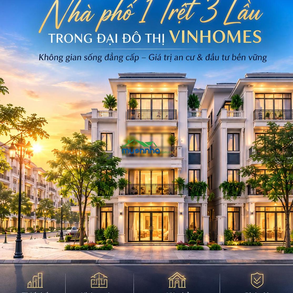 Nhà phố vinhomes hóc môn - lựa chọn lý tưởng để ở hoặc đầu tư - 4