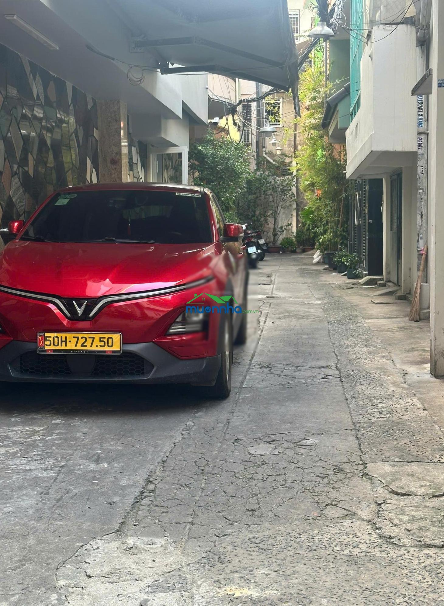 Bán nhà hxh phan văn trị - nguyễn văn cừ, quận 5-44m2 - 2 tầng ngang 3.8m sân đậu ô tô 7 chỗ 8.9tỷ - 4