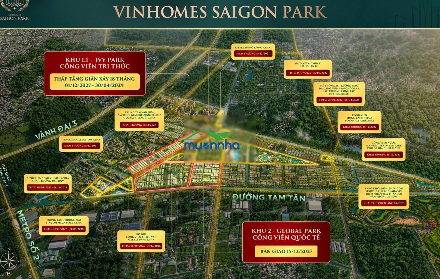 Giỏ hàng áp voucher 30%: vinhomes hóc môn lk góc, bt view công viên, trường học 0963 157 *** - 4