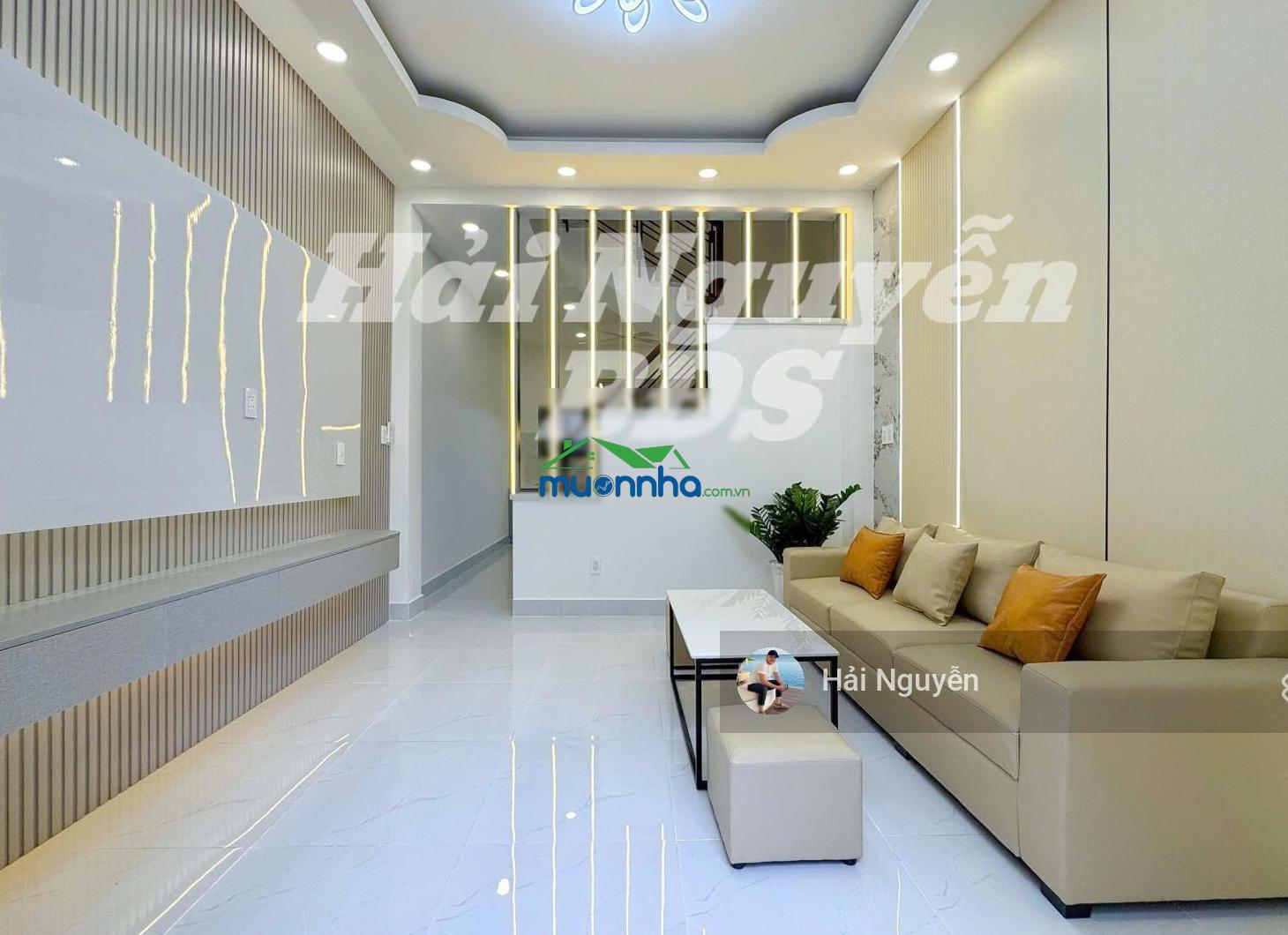 Nhà đẹp 1 lầu hẻm 4m trần xuân soạn q7 - 3.8m x 8.5m - 4 tỷ 650 - 4
