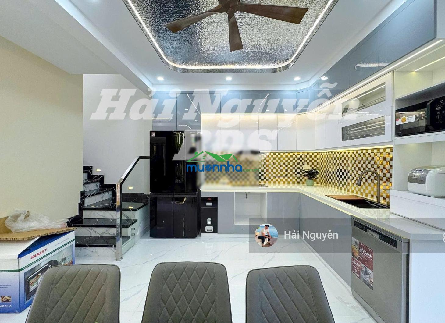 Siêu phẩm 6 tầng có thang máy, kdc hoàng quốc việt q7 - 5m x 12.5m - 3