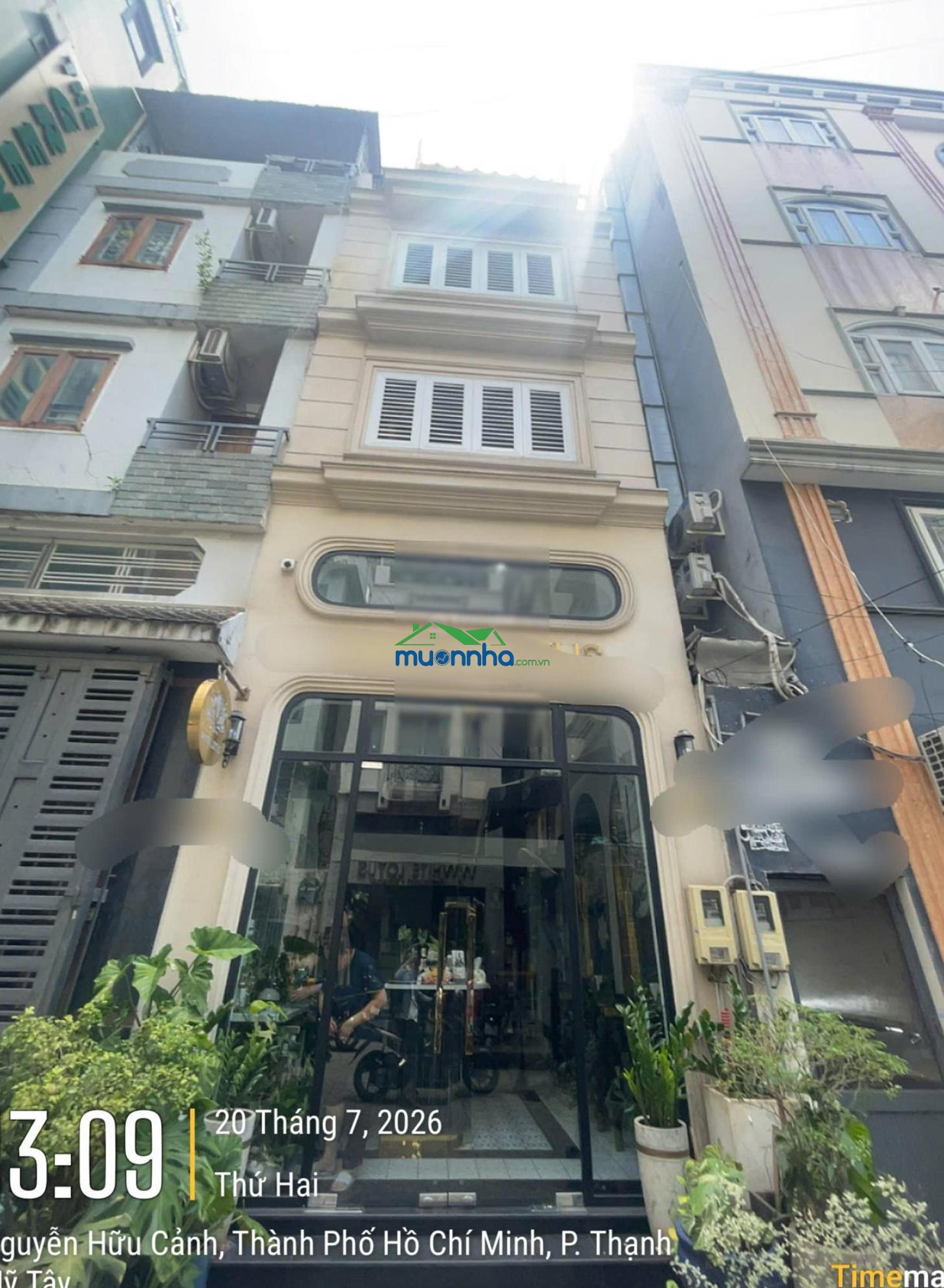 22 tỷ - mặt tiền thụt khách sạn 9 phòng - doanh thu 200 triệu/tháng - phạm viết chánh giáp quân 1 - 3