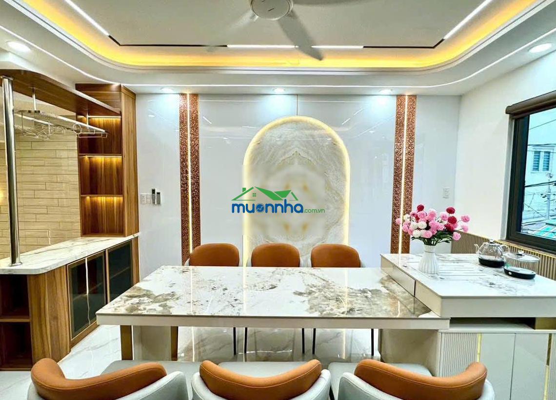 Nhà mới 5 tầng full nội thất hương lộ 2 hẻm xe hơi 8m, gần ngã tư bốn xã,dt : 60m2, giá tốt 7,8 tỷ - 3