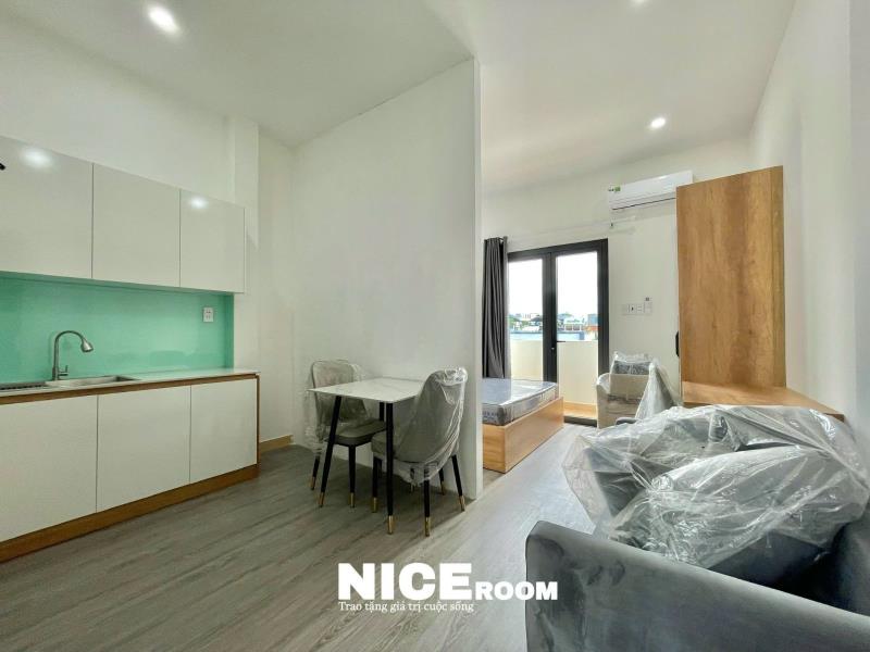 Cho thuê căn hộ 1 phòng ngủ nguyễn gia trí, bình thạnh – full nội thất, máy giặt riêng