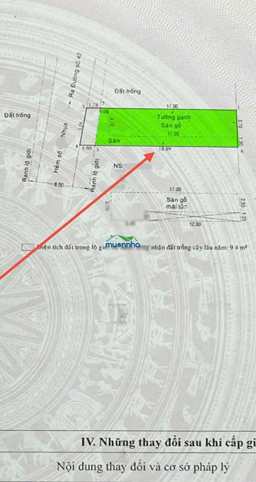 Bán dãy phòng trọ (5 phòng) 1 trệt 1 gác. giá 8.7 tỷ, - 3