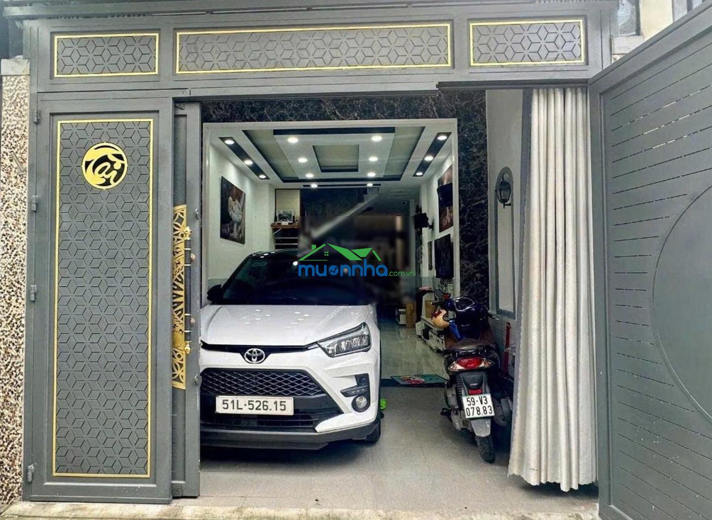 Nhỉnh 5 tỷ nhà mới đẹp 55m hẻm xe hơi 7 chỗ thông p.12, gò vấp - 3