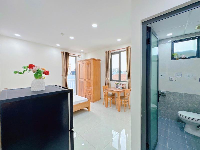 Studio ban công, thang máy, hầm xe gần đại học văn lang, học viện cán bộ, chợ bà chiểu - 2