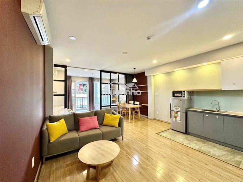 Căn hộ 1 phòng ngủ - full nt - rộng rãi - bancol thoáng mát