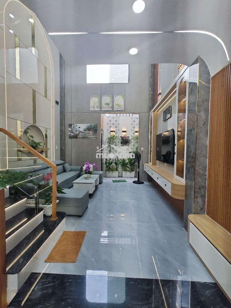 Nhà gần cvpm quang trung, 4mx13m, 1 trệt 1 lửng 3 lầu có gara xe hơi - 3