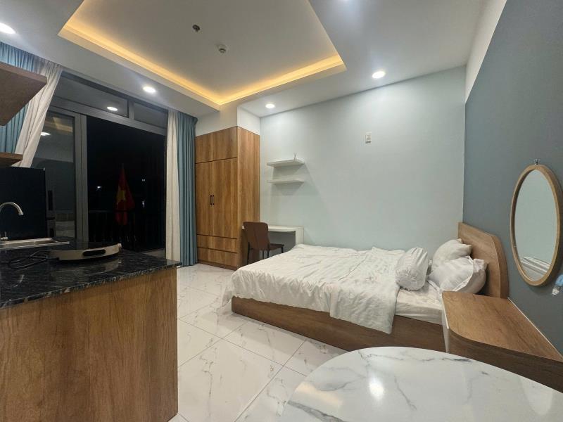 Cho thuê căn hộ ban công thoáng, máy giặt riêng nguyễn xí – gần đh ngoại thương bình thạnh
