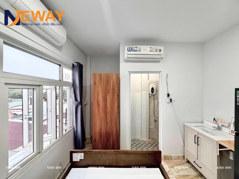 Cho thuê phòng trọ tân phú - studio full nội thất có cửa sổ lớn - 0926051663 - 4