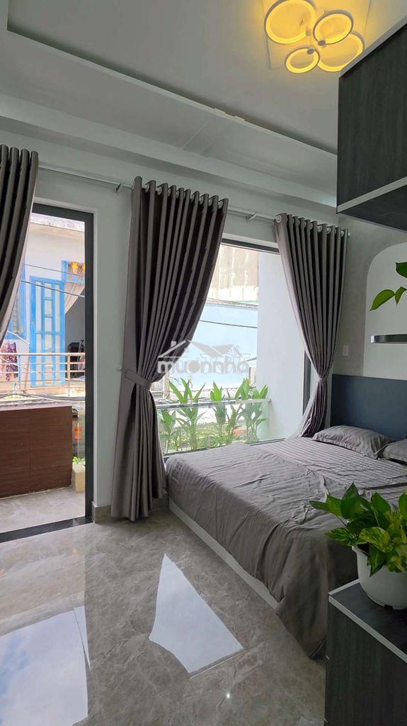 Nhà mới đẹp 2 tầng - hxh ngay mt đường số 14 lê văn quới chỉ 4 tỷ 49