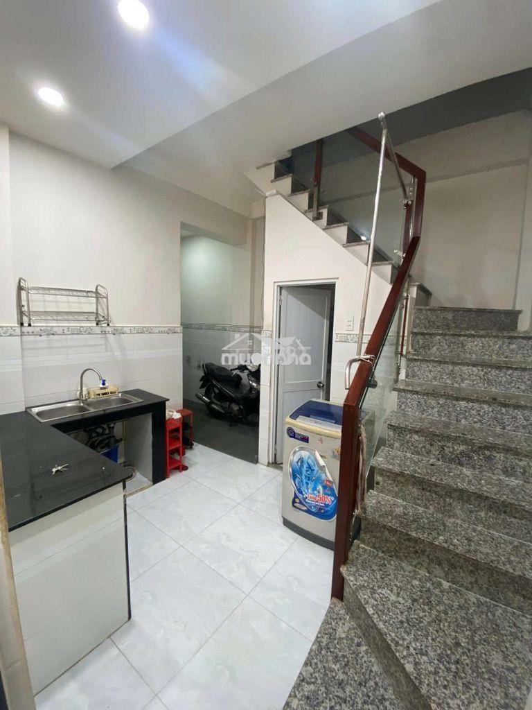 Nhà 3 tầng btct, nguyễn bặc f3. dt 38m2 (nở hậu) , dt sàn 120m2. 5pn - 3