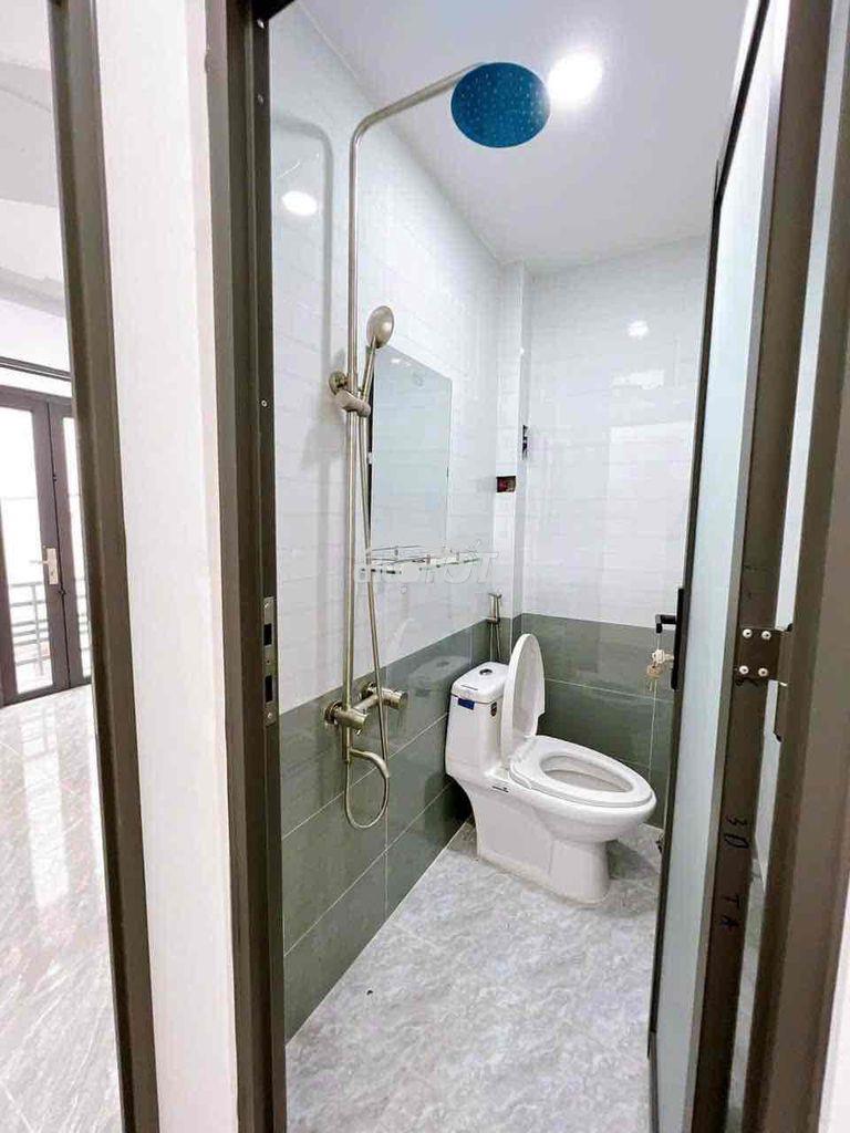 Cho thuê nhà mới đẹp 5,5m x 7m. 1tr,1lầu,2pn,2wc. thới an,q12, - 4