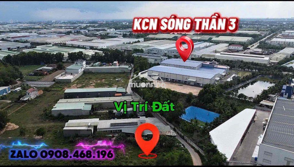 Bán đất sát kcn sóng thần 3 - 5x63m sổ sẵn thổ cư - giá 1tyxx - 2