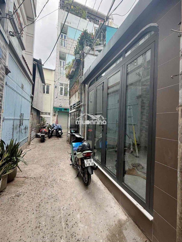 Bán nhà mới 2 tầng khu dân cư hẻm rộng thông thoánh đường đoàn văn bơ