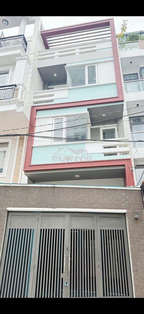Nhà 3 lầu đường 10. dt: 4,2m x 15m, gần ngã tư bình phước, p. hbp