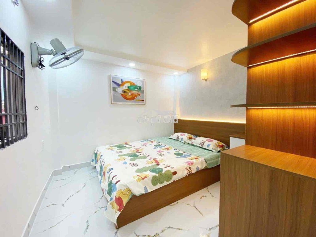 Nhà mới nguyễn tư  giản cách chợ tân sơn 200m  3pn shr - 4