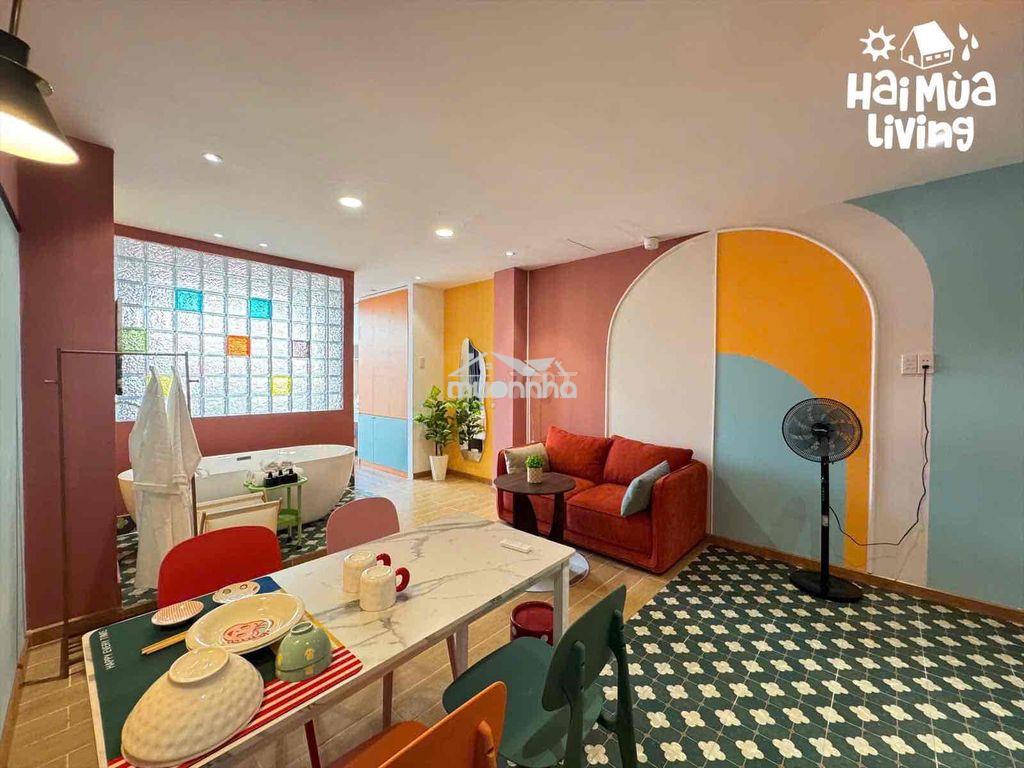 🌹Cho thuê căn hộ 1pn mới 100% vibe homestay full_nội thất có bồn tắm - 2