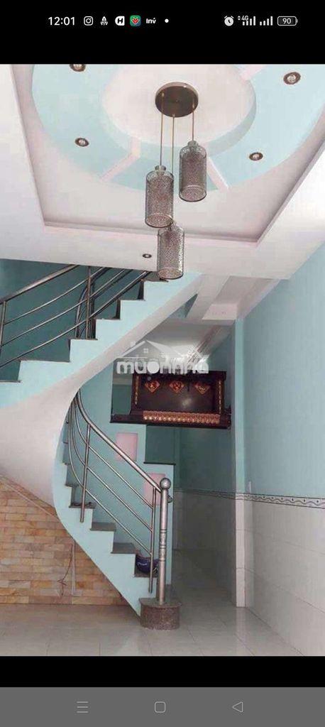 Cho thuê nhà 3 tầng 43m2 4pn hẻm xe hơi 6m 325 bến phú định p16 q8 - 2