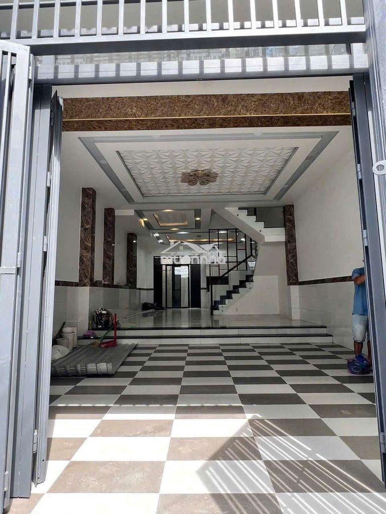 Nhà mới đẹp, 2 lầu sân thượng 4pn 4wc hẻm xe hơi  - 2