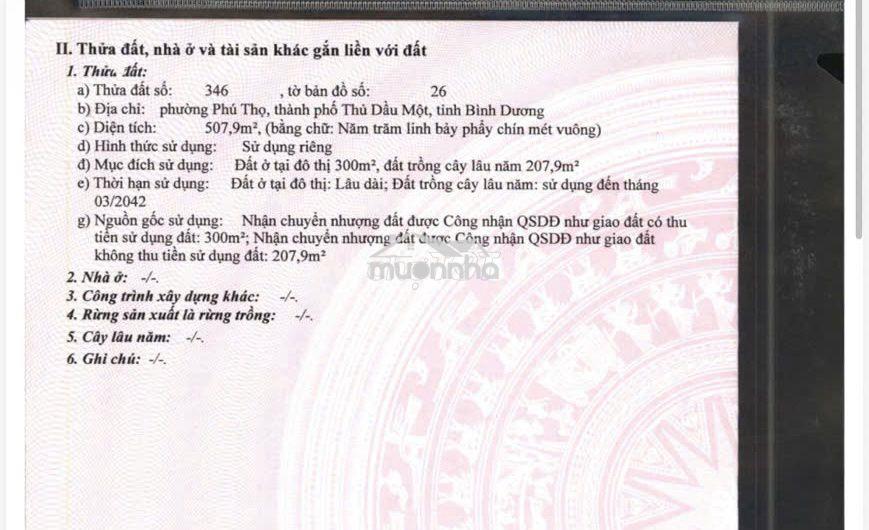 Bán đất có 300m2 thổ cư - 2