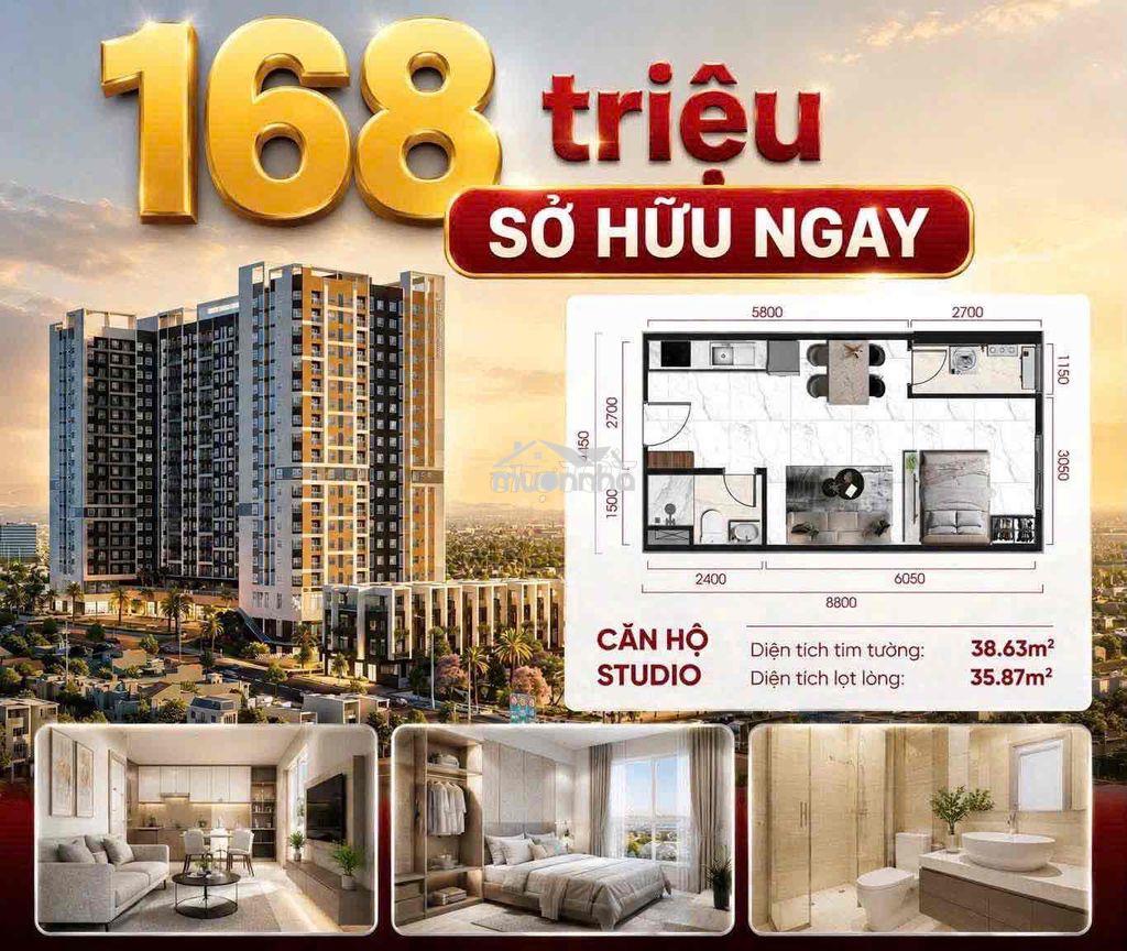 Căn hộ bến cát chỉ từ 168 triệu – trả góp theo tiến độ có sổ - 2