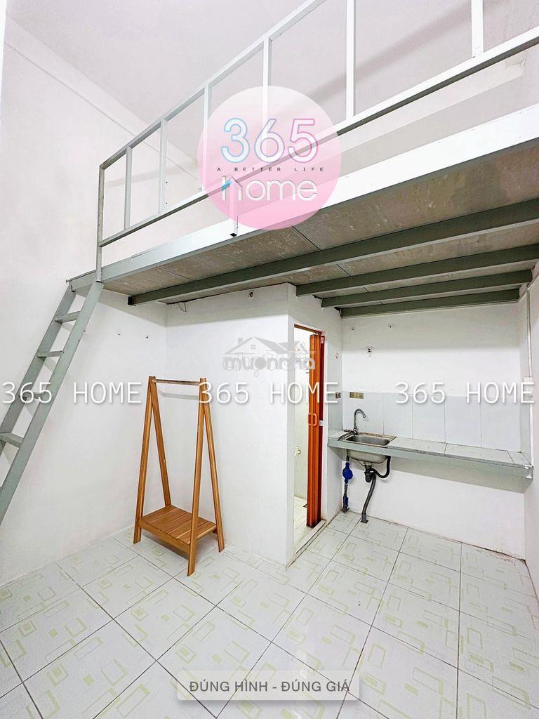 Phòng gác sạch sẽ sơn mới, có bãi xe riêng, gần kcx