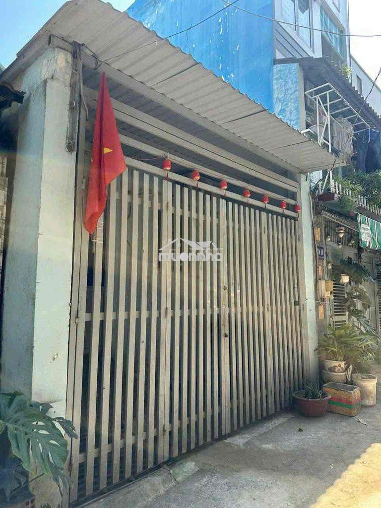 Nhà hxh thông ra kênh tham lương đường số 6 gò vấp 4x14m giá 4.5 tỷ tl