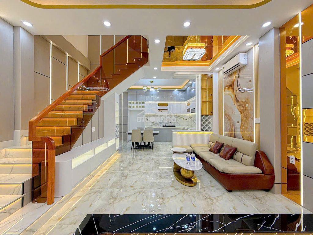 Phú thuận- nhà hẻm xe hơi đậu trong nhà – full nội thất cao cấp - 3